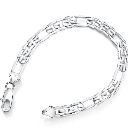 "Classic Chain Bracelets – Silver & Gold Shine ✨💎 Stylish Everyday Accessory ⛓️👑"