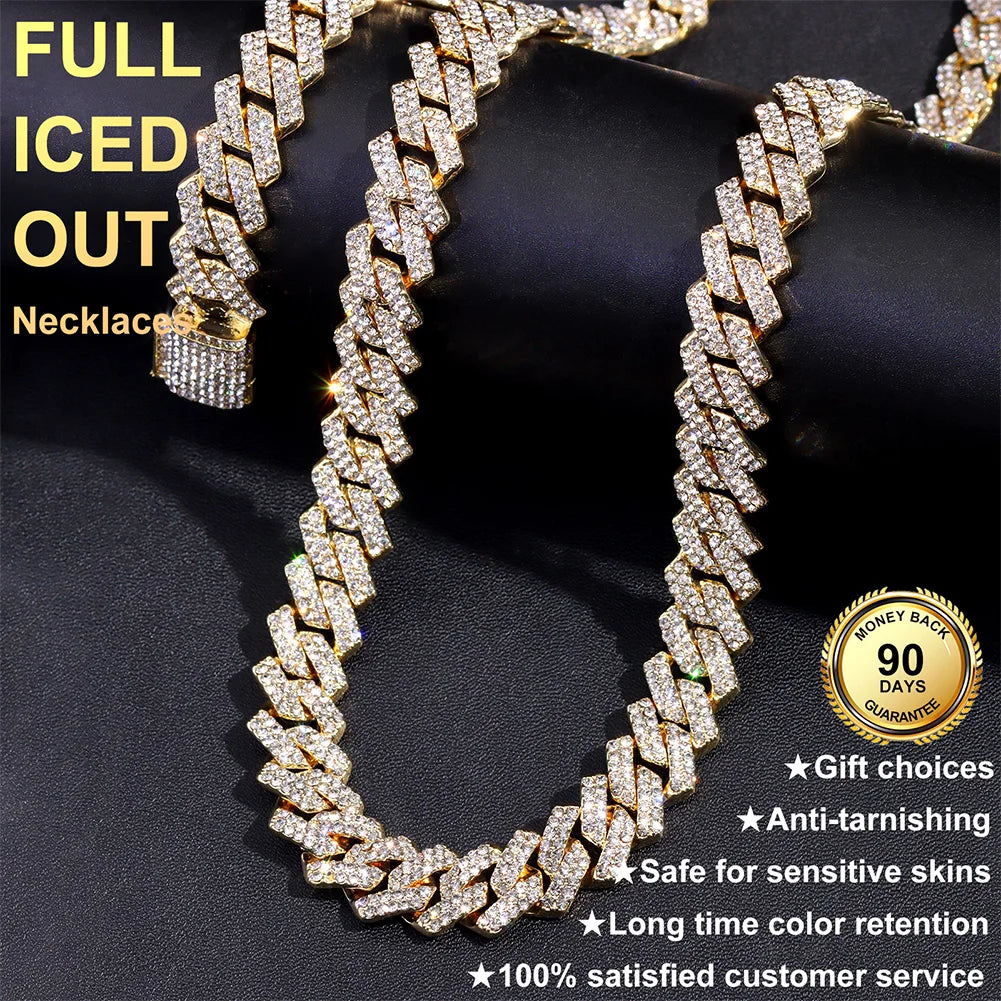 ✨ KINGGOLD™ Iced-Out Rope Chain Necklace – Bold & Exclusive ✨