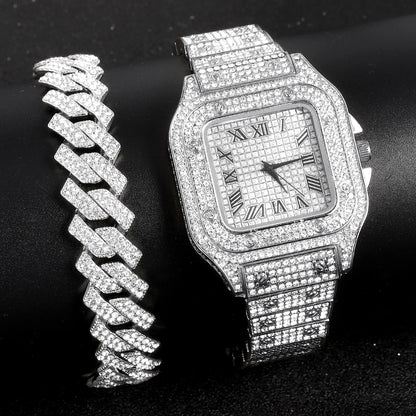 ✨ KINGGOLD™ Iced-Out Cuban Link Bracelet – Limited Edition ✨