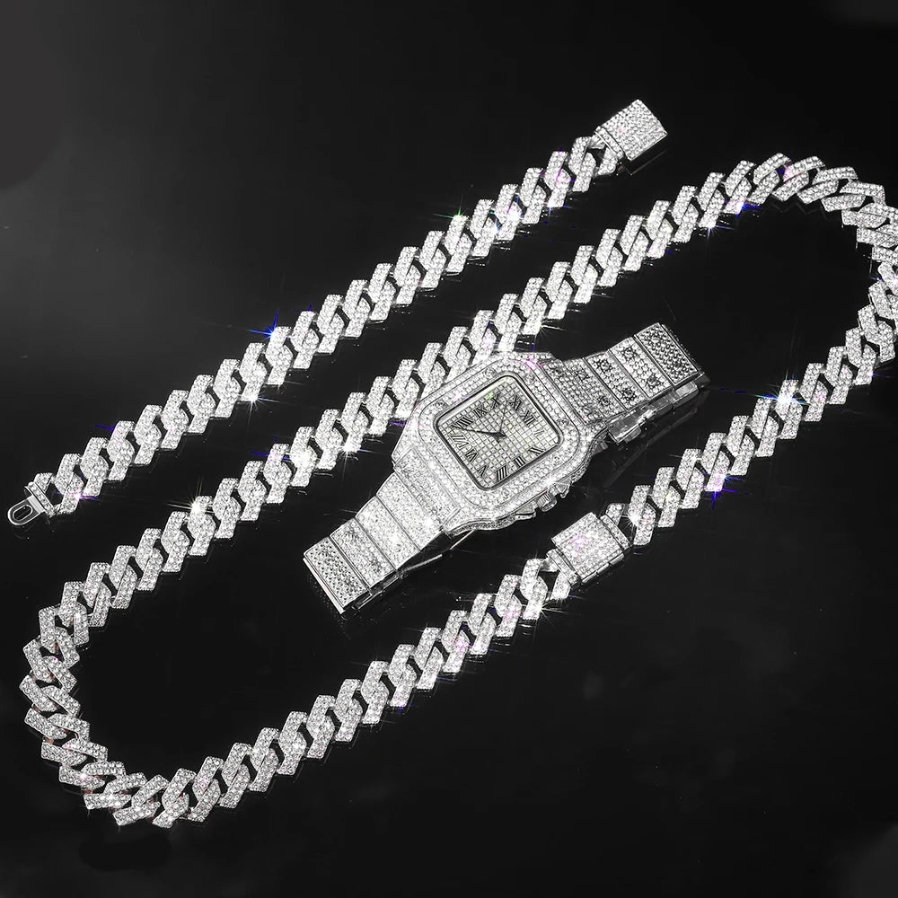 ✨ KINGGOLD™ Iced-Out Cuban Link Bracelet – Limited Edition ✨