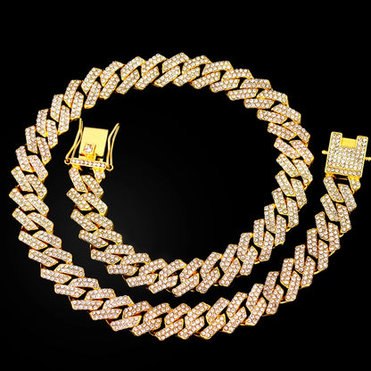 ✨ KINGGOLD™ Iced-Out Rope Chain Necklace – Bold & Exclusive ✨