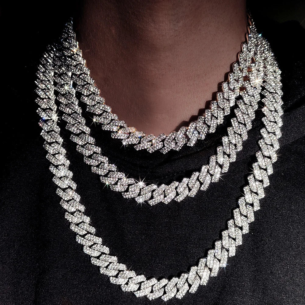 ✨ KINGGOLD™ Iced-Out Rope Chain Necklace – Bold & Exclusive ✨